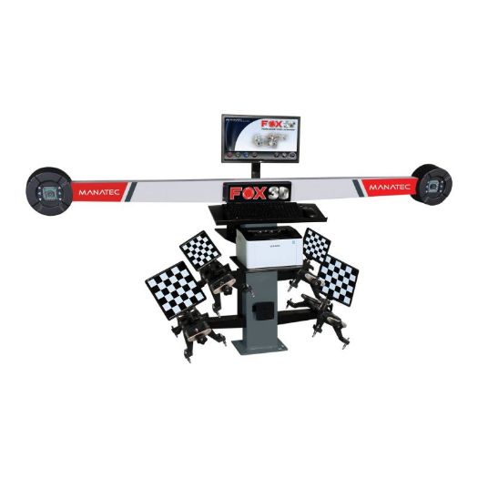 3D autooptika FOX 3D PRO PTS za geometriju kotača