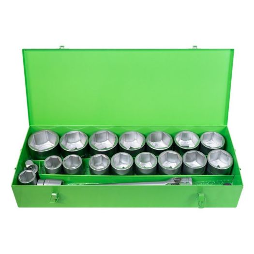 Set nasadnih ključeva 1 col | 36 - 80 mm | 6-kutni | 22-dijelni