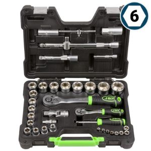Set colnih nasadnih ključeva SAE 1/4 i 1/2 cola | 37-dijelni