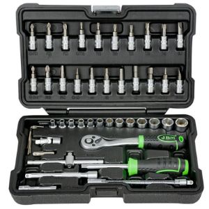 Set nasadnih ključeva i bitova 1/4 cola | 46-dijelni