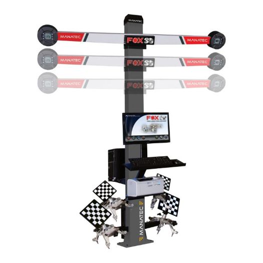 3D autooptika FOX 3D PRO ABS za geometriju kotača