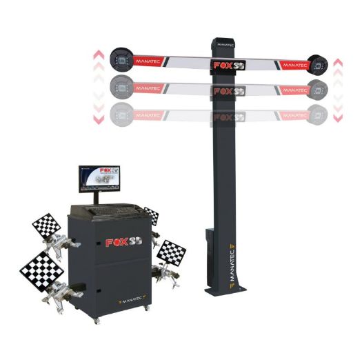 3D autooptika FOX 3D PRO ABSC za geometriju kotača