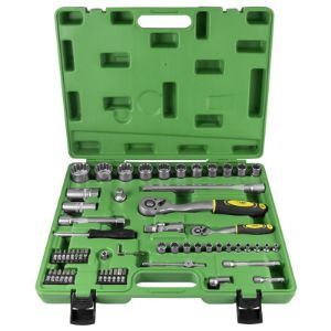 Set Spline nasadnih ključeva 1/4 i 1/2 cola | 4 - 32 mm | 61-dijelni