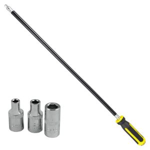 Fleksibilni odvijač 1/4 cola s nasadnim ključevima | 4, 5, 7 mm | 500 mm