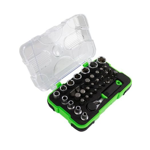 Mini račna duljine 88 mm s adapterom za nasadne ključeve