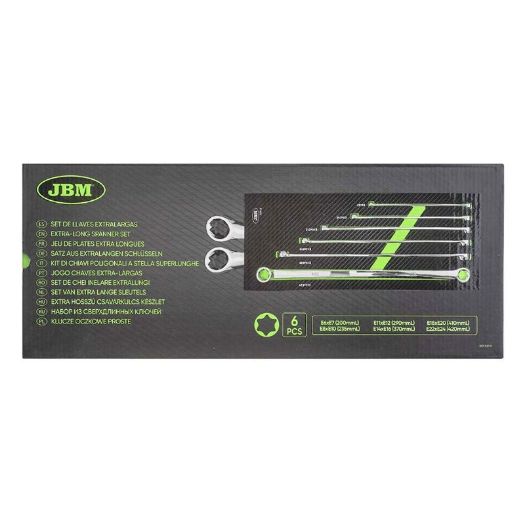 Uložak s E-Torx ključevima u ladici kolica za alat