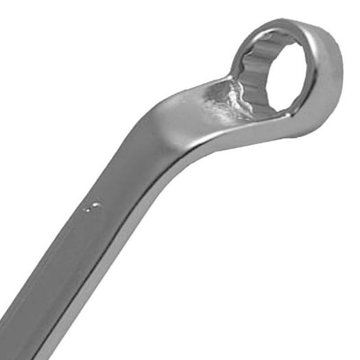 Svinuto oko 6 mm na okastom ključu
