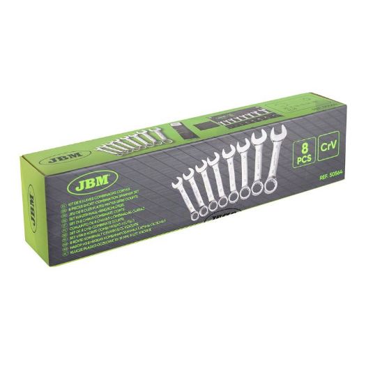 Set kratkih kombiniranih ključeva 10 - 19 mm, 8 dijelova, detalj 5