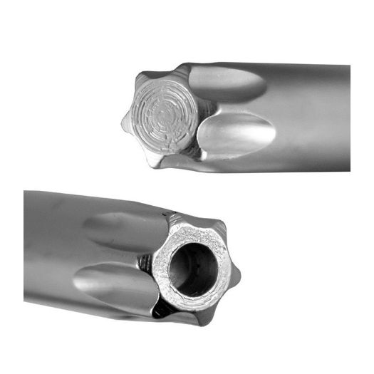 Najveći ključ iz seta, Torx T50 s rupom