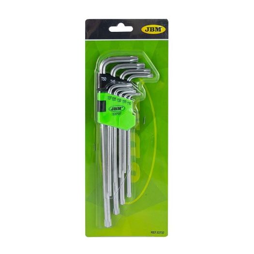 Najmanji Torx ključ s rupom iz seta, T10