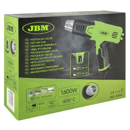 JBM pištolj za vrući zrak 1600 W