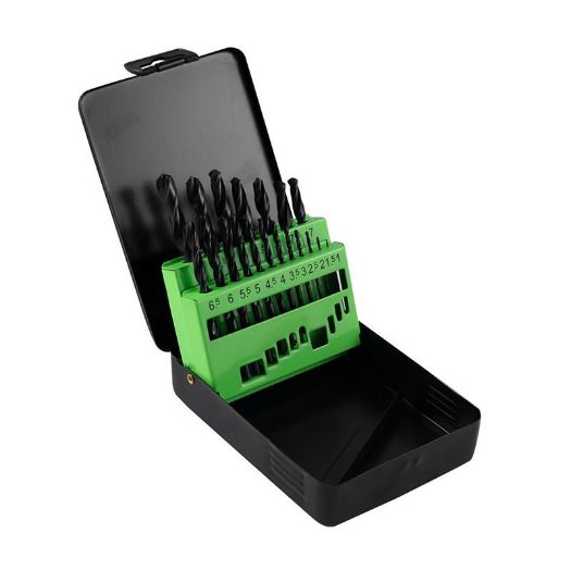 Set svrdla za metal HSS 4241 | 1 - 10 mm | 19-dijelni