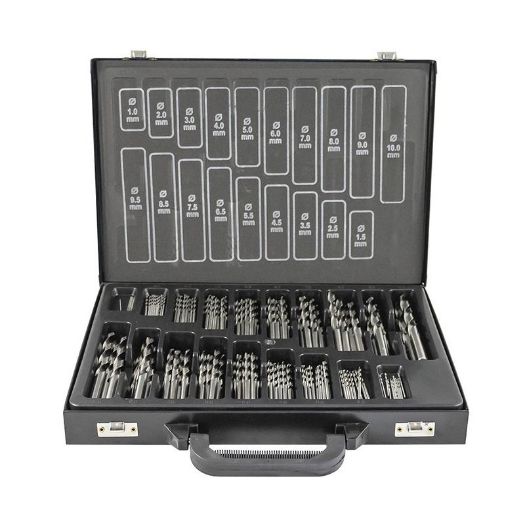 Set svrdla za metal HSS 4341 | 1 - 10 mm | 170-dijelni