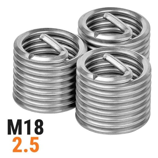 Navojni umetak M18 x 2,5 od nehrđajućeg čelika