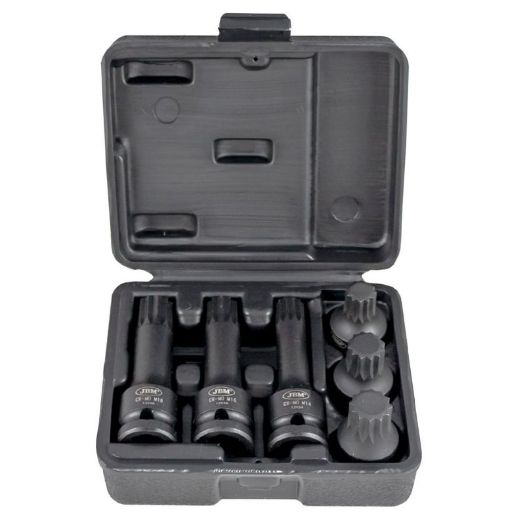 Set udarnih XZN nasadnih ključeva za kočione čeljusti VW | 1/2 cola | M14 - M18