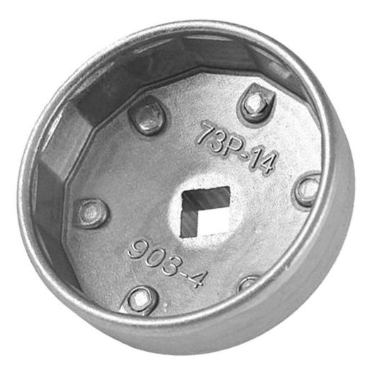 Aluminijski ključ za filter ulja 73 mm u obliku kape