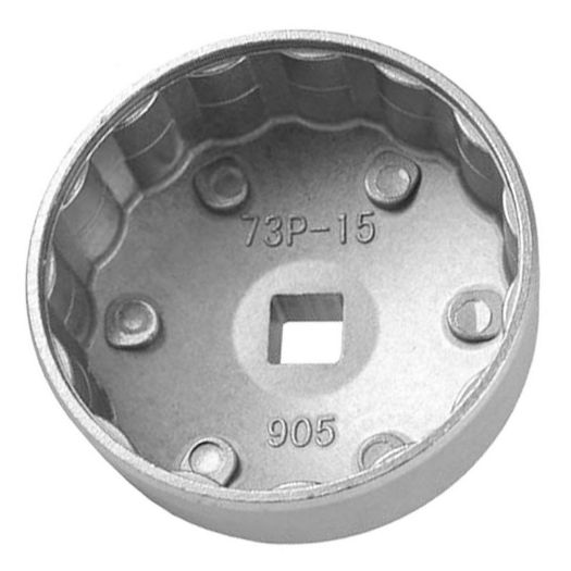Aluminijski ključ za filter ulja 73 mm u obliku kape