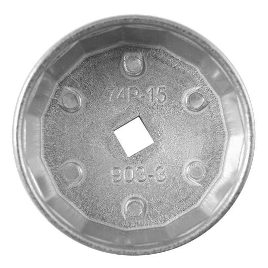 Aluminijski ključ za filter ulja 74 mm u obliku kape