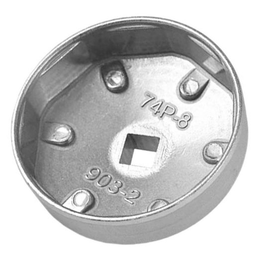 Aluminijski ključ za filter ulja 74 mm u obliku kape