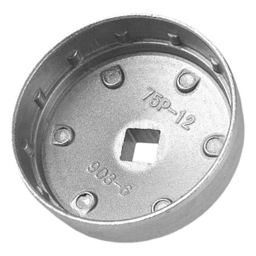 Aluminijski ključ za filter ulja 75 mm u obliku kape