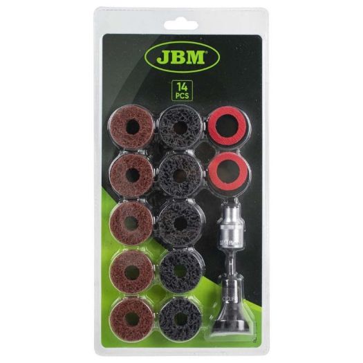 Nosač diskova s osovinom 8 mm i adapter 1/2 cola