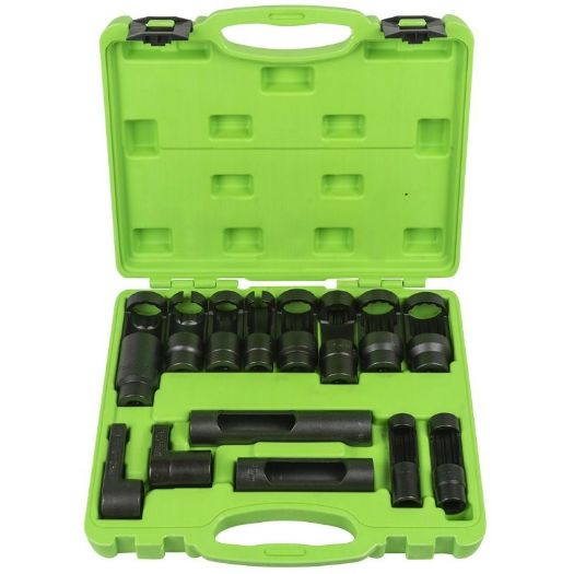 Set nasadnih ključeva za lambda sonde | 17 - 30 mm | 3/8 i 1/2 cola