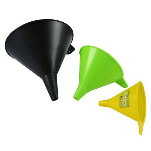 Set od tri plastična lijevka 90, 130 i 180 mm