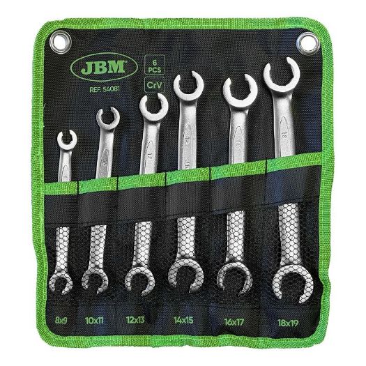 Poluotvoreni okasti profil ključa za matice kočionih cijevi