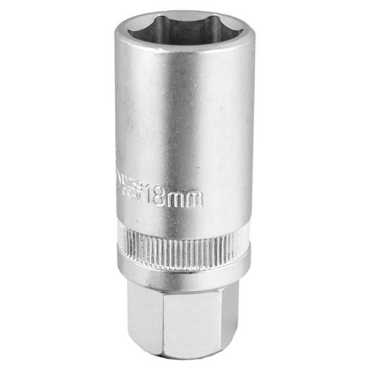 Nasadni ključ za svjećice 18 mm s prihvatom 3/8 cola