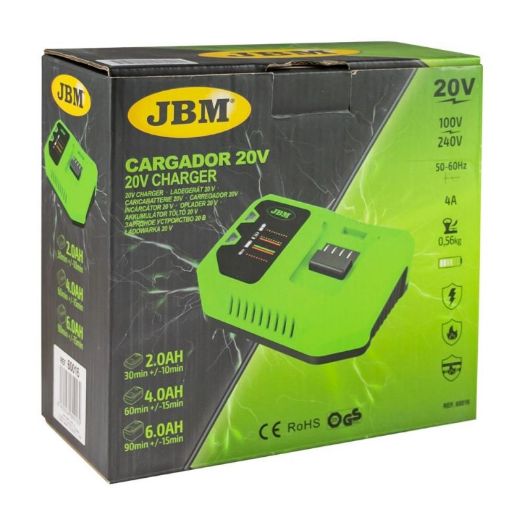 Pokazivač stanja baterije na punjaču JBM 20 V