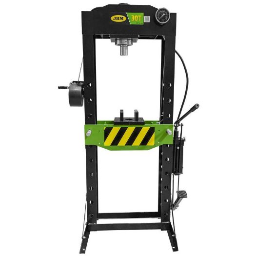 Hidraulična preša | 30 t | dvostruka pumpa, manometar i nožna pedala
