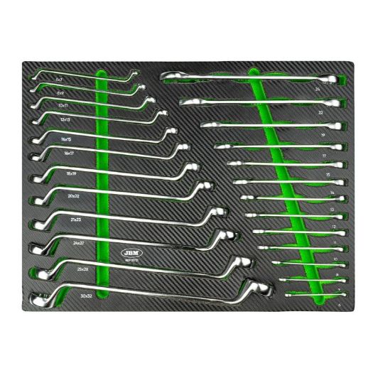 Set ključeva 6 - 32 mm u ulošku za kolica