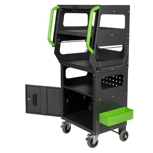 Perforirana ploča 430 x 475 mm na kolicima za dijagnostiku