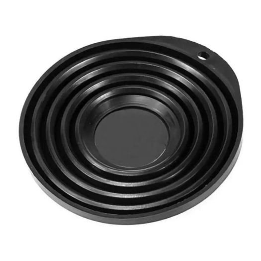 Pogled odozgo u savitljivu magnetnu posudu promjera 135 mm