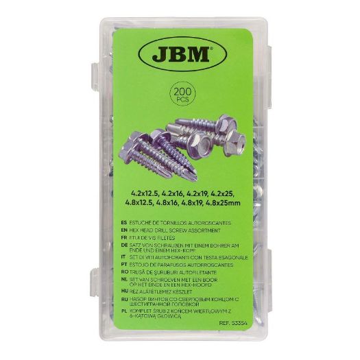 Samourezni vijci 4,2 mm, duljine od 12,5 do 25 mm
