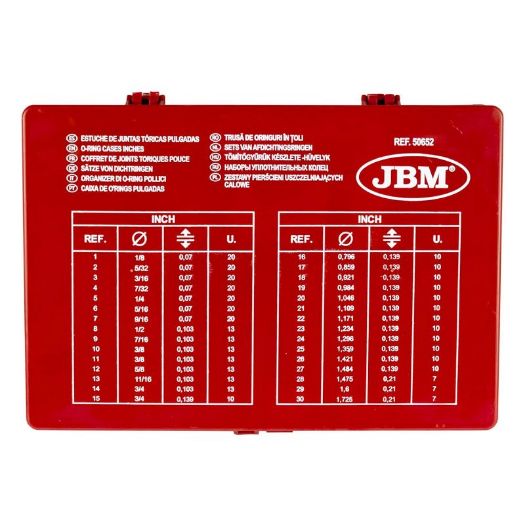 Male O-ring brtve debljine 1,78 mm iz colnog seta