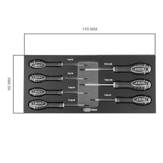 Torx odvijač T27 sa šipkom od 100 mm