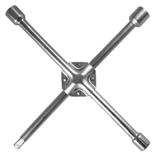 Križni ključ za kotače 17, 19, 21 mm i 1/2 cola
