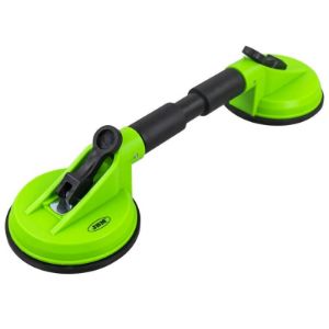 Dvostruki vakuumski nosač za staklo | 2 x 120 mm | 80 kg
