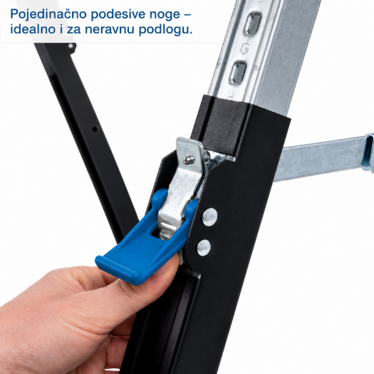 Sklopivi radni stalci MWB700, 1200 kg