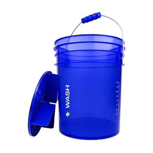 Detailing kanta WASH 20 l s rešetkom za zadržavanje nečistoće, plava