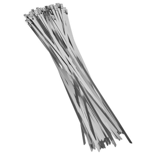 Čelične/metalne vezice za kabele 4,6 x 300 - 100 kom