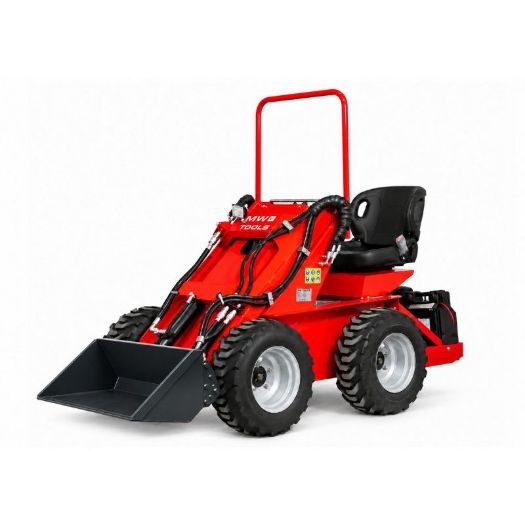 Mini utovarivač 4x4 na kotačima sa žlicom 1000 mm