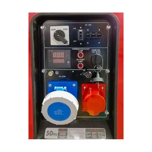 Dizel agregat 12,5 kW: mjere 1220 x 760 x 920 mm