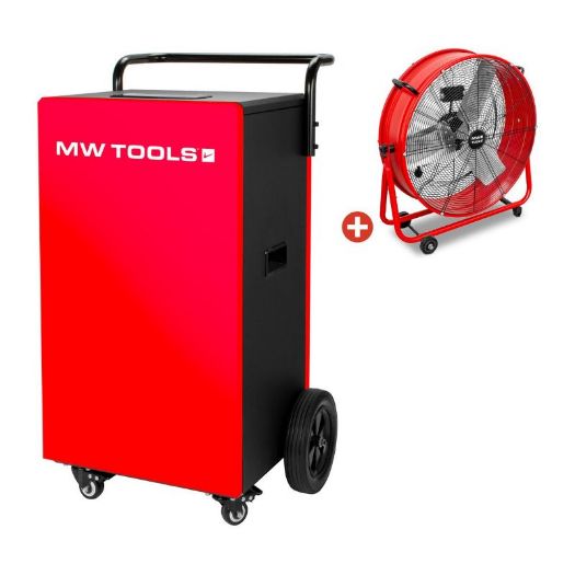 Set za isušivanje | metalni isušivač 90 l/dan | ventilator 600 mm