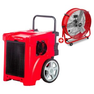 Set za isušivanje | plastični isušivač 50 l/dan | ventilator 600 mm