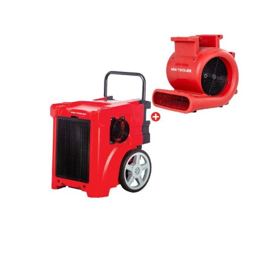 Set za isušivanje: isušivač vlage 50 l/dan i centrifugalni ventilator