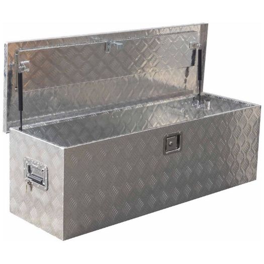 Aluminijski sanduk za alat 177 l s otvorenim poklopcem