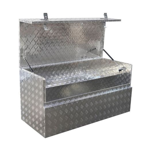 Aluminijski sanduk za alat | 500 l | 1200 x 600 x 700 mm