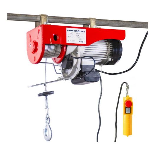 Električna sajlasta dizalica | 500/990 kg | 18/9 m | 230 V | žičani upravljač